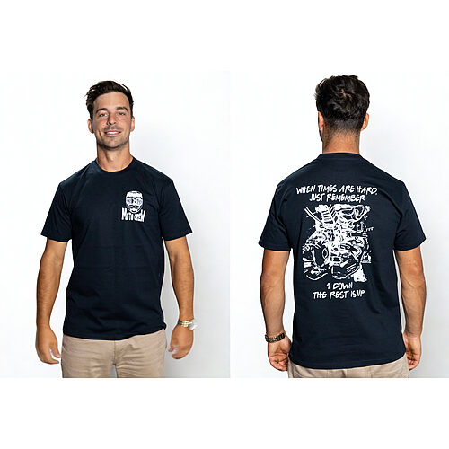 T-Shirt - Navy - 1 Gear Down
