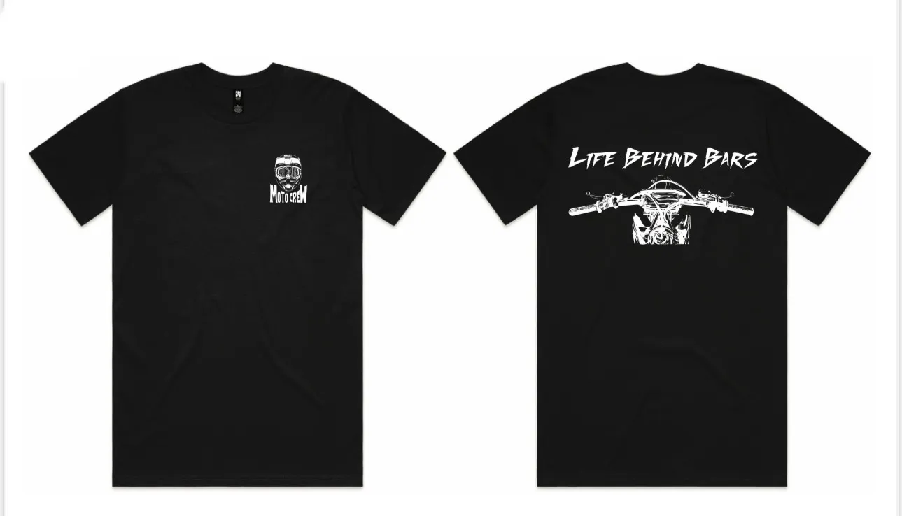 T-shirt - black - life behind bars - image 4