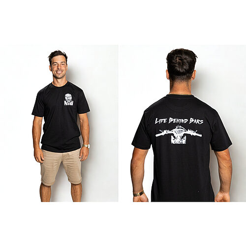 T-Shirt - Black - Life Behind Bars