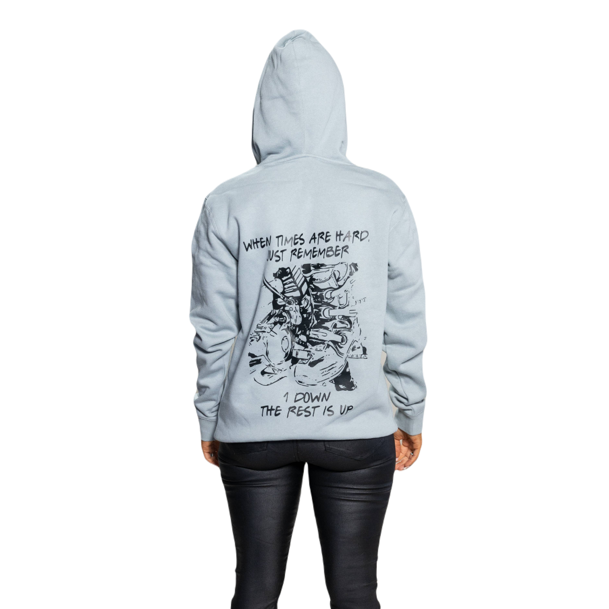 Hoodie - Smoke - 1 Gear Down 3 Hoodie - smoke - 1 gear down - image 3