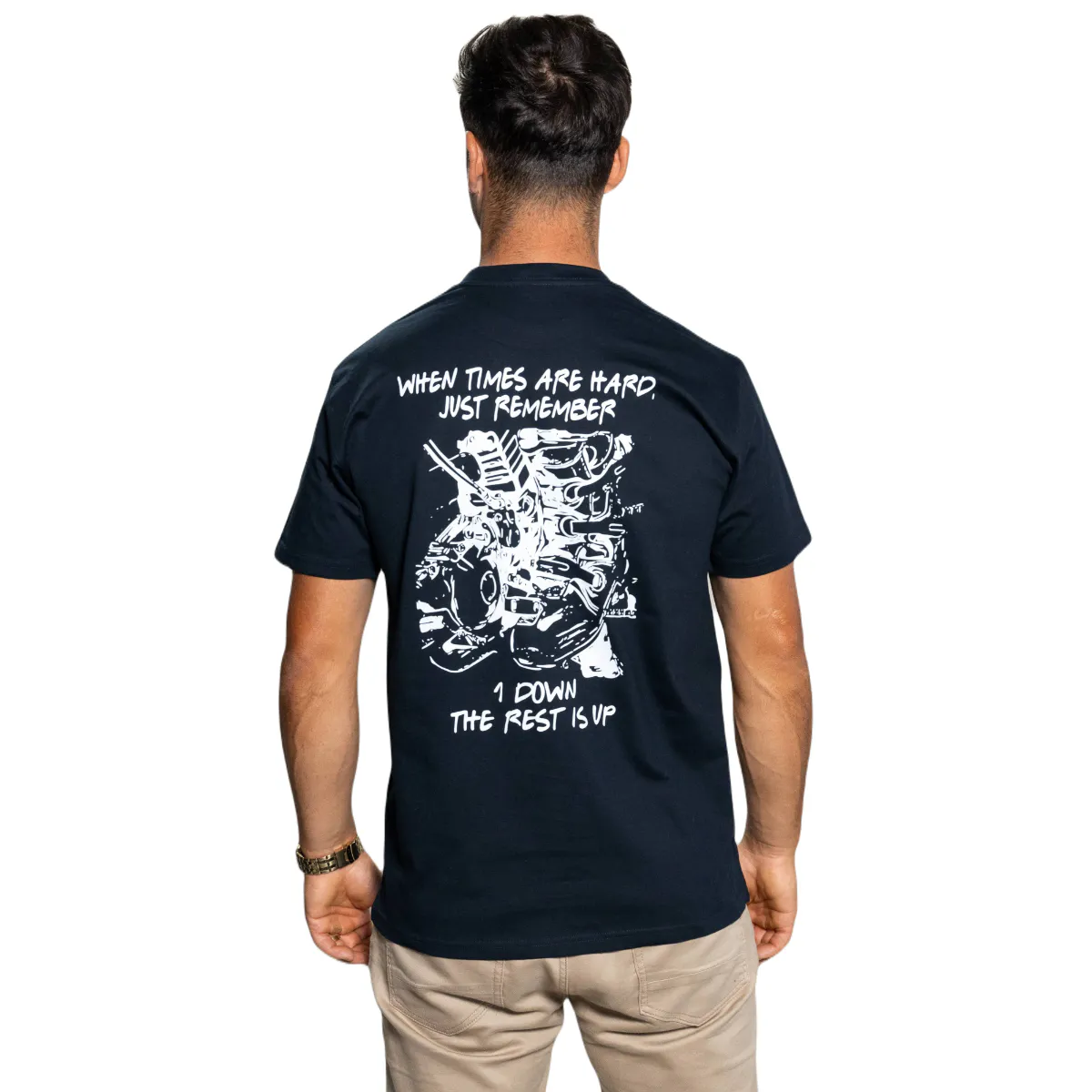 T-shirt - navy - 1 gear down - image 3
