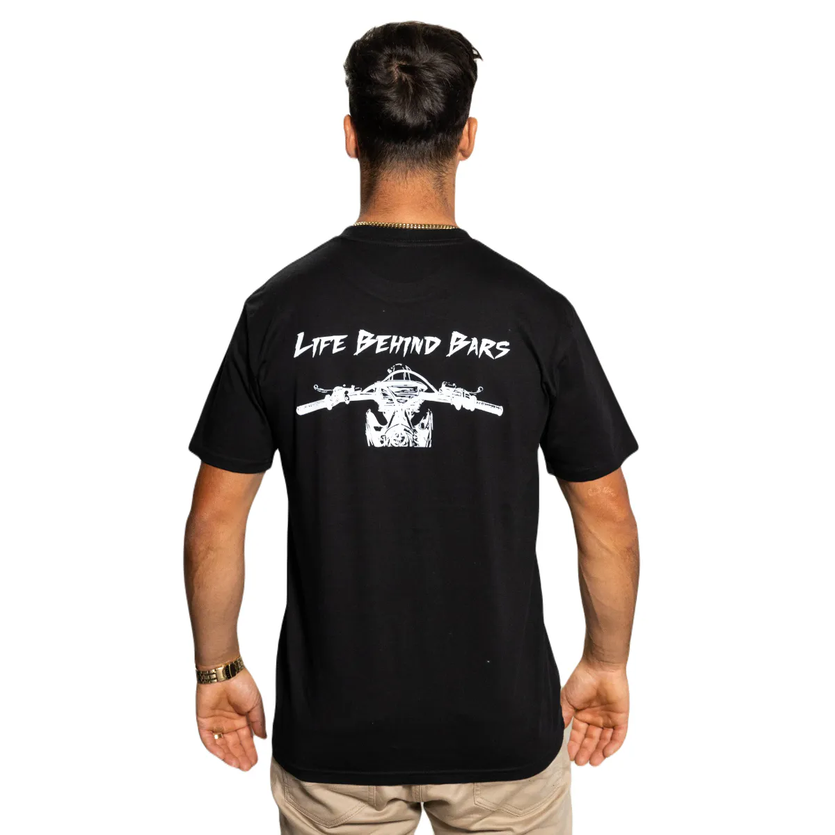 T-shirt - black - life behind bars - image 3