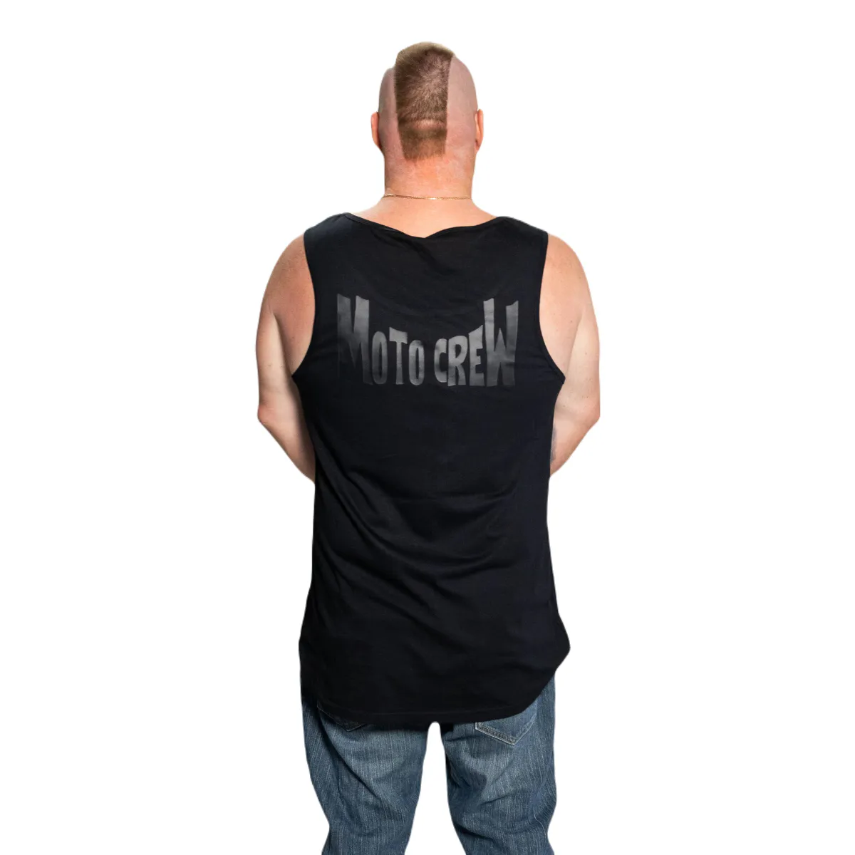 Black tank singlet - black - image 3