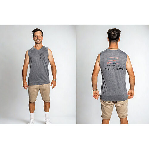 Active Wear Singlet - No Excuses