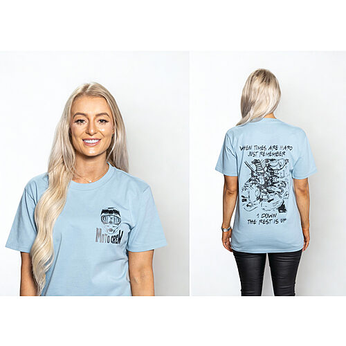 T-Shirt - Blue - 1 Gear Down