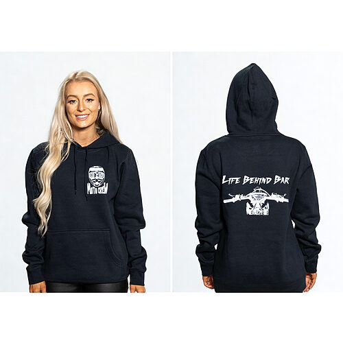 Hoodie - Navy - Life Behind Bars
