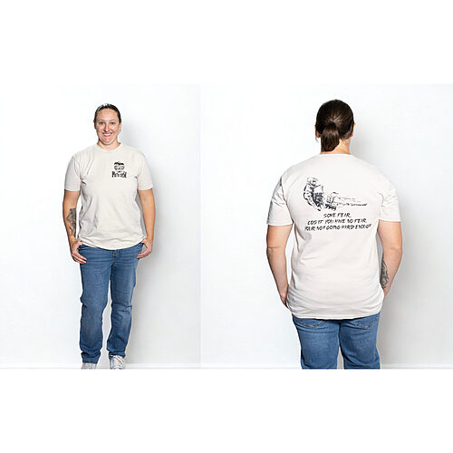 T-Shirt - Bone - Some Fear