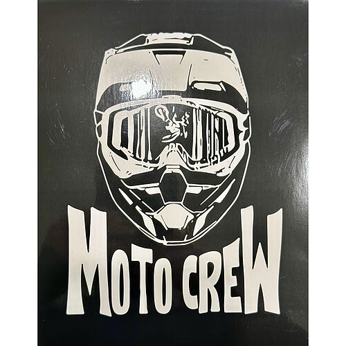 Large Sticker - Black