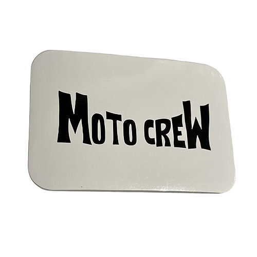 Medium Sticker - White