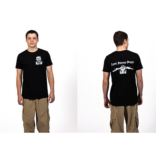 Youth T-Shirt - Black - Life Behind Bars