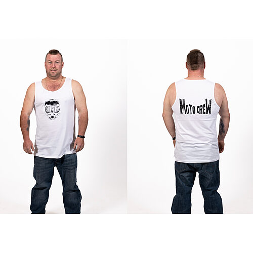 White Tank Singlet